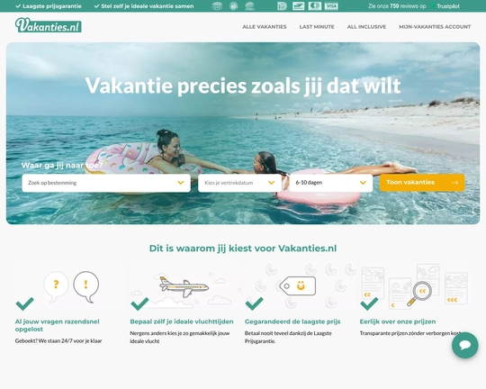 Vakanties.nl Logo